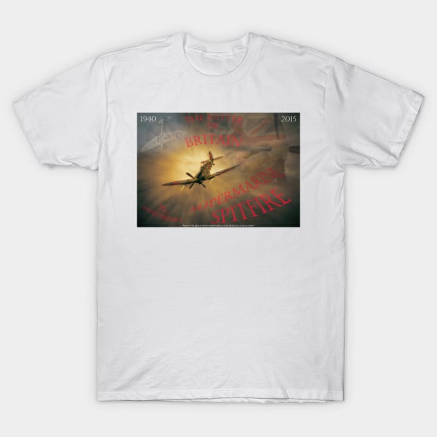 The Battle of Britain T-Shirt by Nigdaw